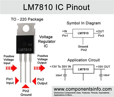 LM7810 Pinout Features Equivalent Applications And Other Details