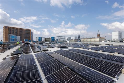 Koelnmesse Baut Neue Photovoltaik Gro Anlage