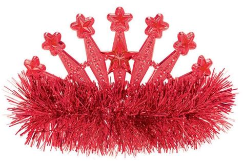 Red Tiara Adult Costume Accessory Tiaras And Crowns Hats And Headwear