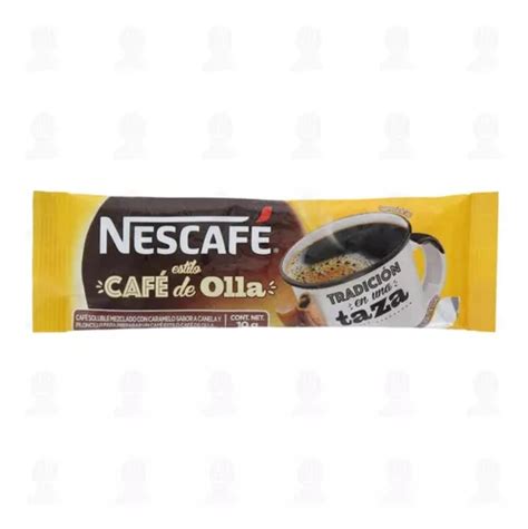 Cafe Soluble Nescafe Estilo Cafe De Olla Sobre De 10 Gr Mercadolibre