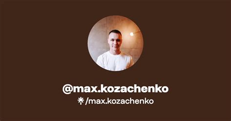 Max Kozachenko Linktree