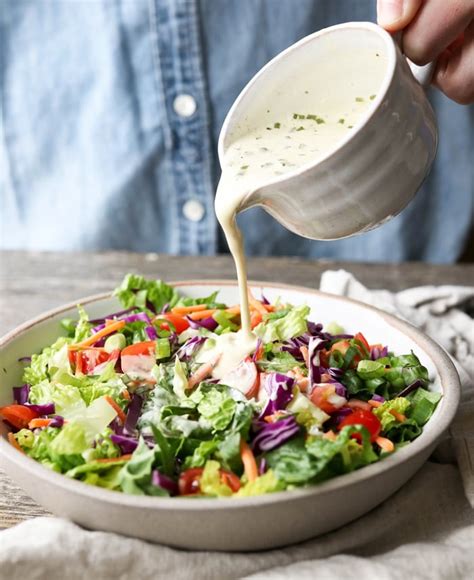 Vegan Ranch Dressing With No Mayo Detoxinista