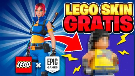 Consigue Gratis Esta Nueva Skin De Fortnite X Lego Haciendo Esto Youtube