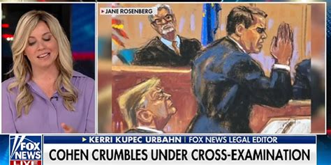 Fox News Legal Editor, Kerri Kupec Urbahn, was in the courtroom today for day 18 of Trump's ...