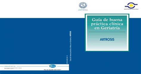 Guía de buena práctica clínica en Geriatría ARTROSIS PDF Document