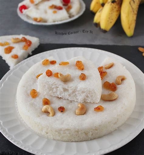 Vattayappam Steamed Rice Cake