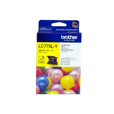 Brother LC77XLY High Yield Yellow Ink Cartridge GTech