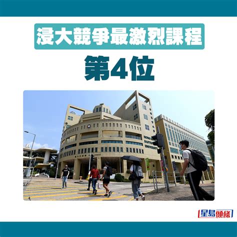 浸大入學攻略2024｜10大競爭最激烈聯招課程 第1位逾40人爭1學位 第3位是「神科」？ 星島日報