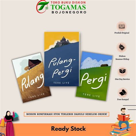 Jual Novel Tere Liye Pulang Pergi Pulang Pergi Shopee Indonesia