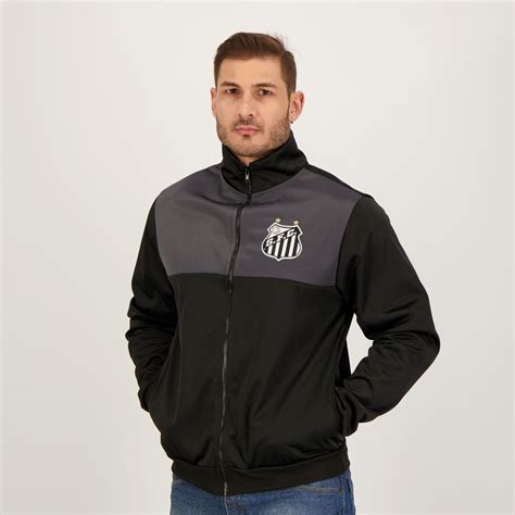 Santos Graph Black Jacket - FutFanatics