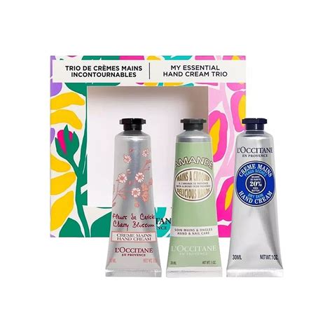 L Occitane My Essentials Hand Cream Trio