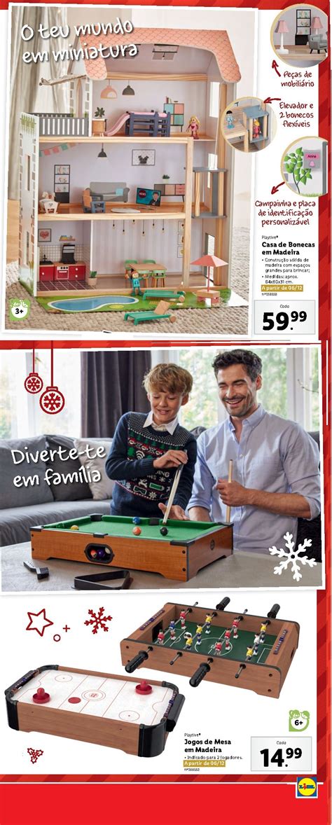 LIDL Destaques Antevisão BRINQUEDOS NATAL Promoções a partir 6