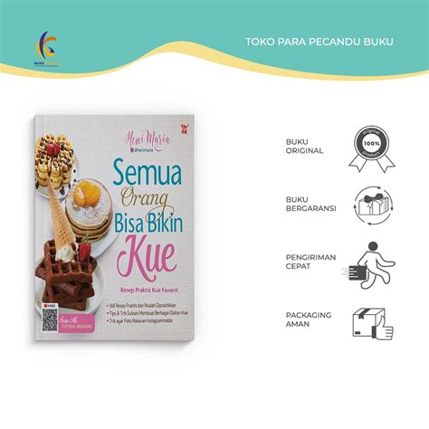 Jual Buku Resep Kue Semua Orang Bisa Bikin Kue Wahyu Media Heni