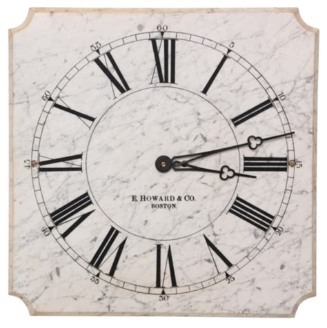 Howard Davis Marble Dial Wall Clock Price Guide