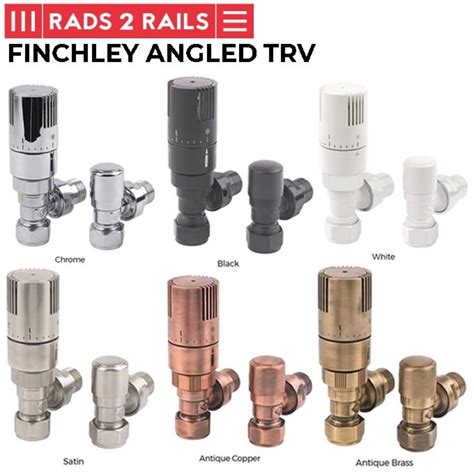 Rads Rails Finchley Angled Trv Set