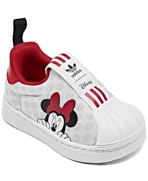 Adidas Toddler Girls Superstar 360 X Minnie Mouse Slip On Casual