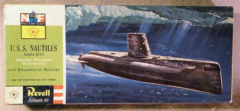 Revell Uss Nautilus 1972 Model Ships Plastic Model Kits Model Kit