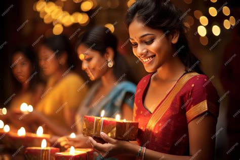 Premium AI Image | Diwali Puja A Festival of Light and Prayer