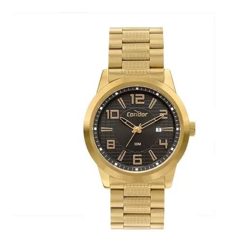 Reloj Pulsera Condor Speed Rel Gio Masculino Condor Speed Racer Dourado