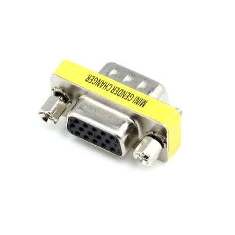 Pack Pin Vga Svga Gender Changer Adaptor Connector Male To Female