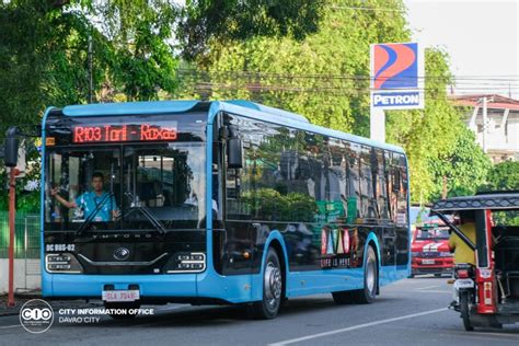 ten  dc buses arrive  davao city set  offer  rides  mid