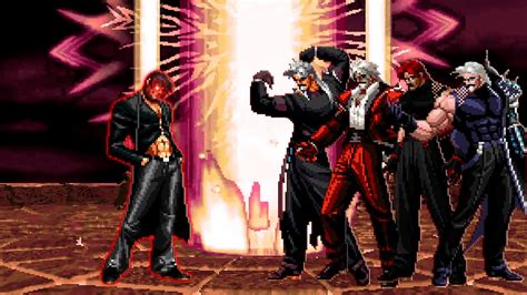 Kof Mugen Iori Yagami Fen Vs Rugal Bernstein Team Youtube