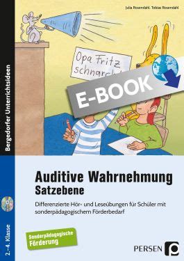 Auditive Figur Grund Wahrnehmung Satzebene SoPäd Förderung