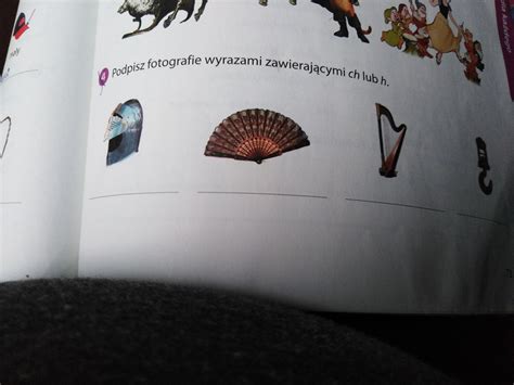 Podpisz Fotografie Wyrazami Zawieraj Cymi Ch Lub H Brainly Pl