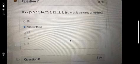 Solved Question Pts If X Chegg