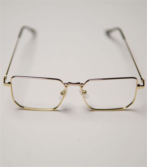 Square Shape Single Bridge Full Metal Eyewear Frame – Topline Optical