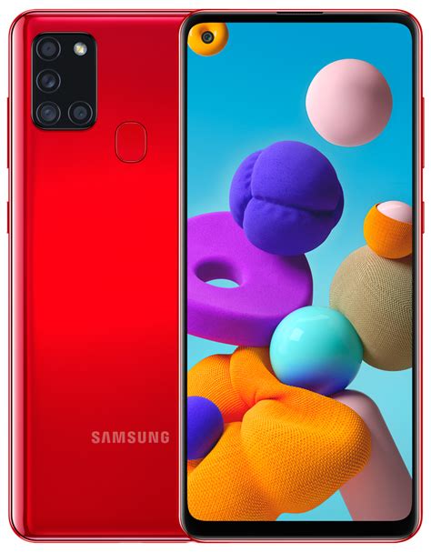 Смартфон Samsung Galaxy A21s 332gb Red купить по цене 9 990 рублей в интернет магазине МТС