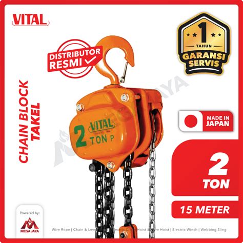 Dapatkan Produk Chain Block Vital JPN 2 Ton X 15 Meter Harga Terjangkau