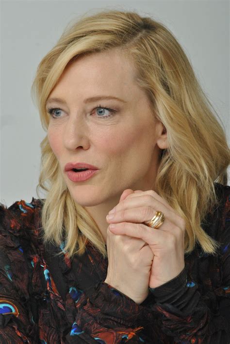 CATE BLANCHETT at Truth Press Conference in New York - HawtCelebs