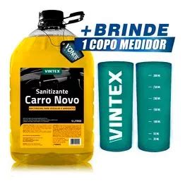 Sanitizante Carro Novo 5l Vonixx Vintex Copo Medidor Vintex MercadoLivre