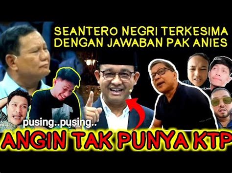 Seisi Ruangan Tertawa Ngakak Kata Pak Anies Polusi Tak Punya KTP Angin