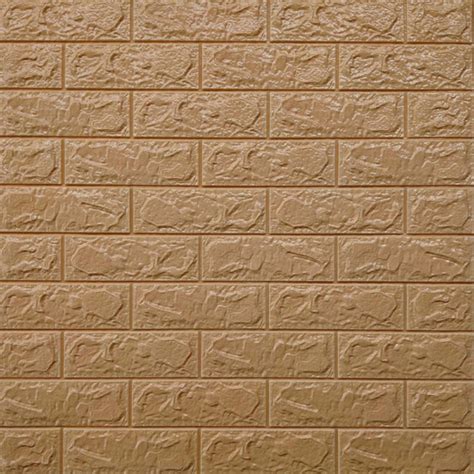 Brick 70x78cm Brown Wallpaper – Freeshop