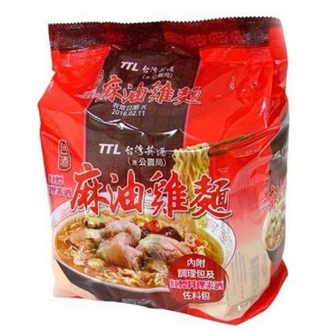 Taiwan Instant Noodles 5 Types Sesame Chicken Hua Diao Chicken