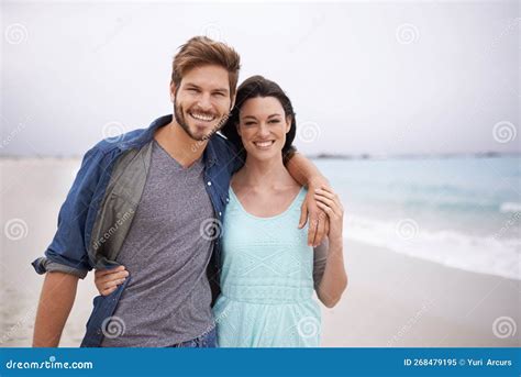 Appreciating Moments Of Love Cropped Portrait Of A Young Couple At The