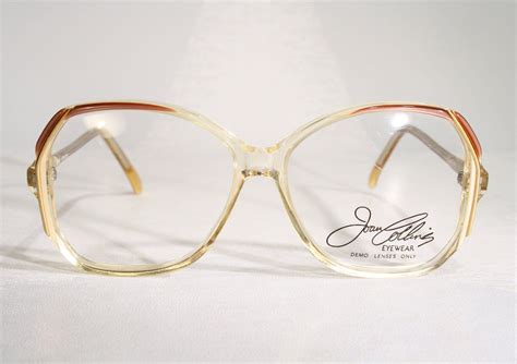 Childrens Vintage 80s Joan Collins Etsy Joan Collins Eyeglasses