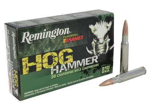 Remington Hog Hammer Springfield Gr Barnes Tsx Hollow Point