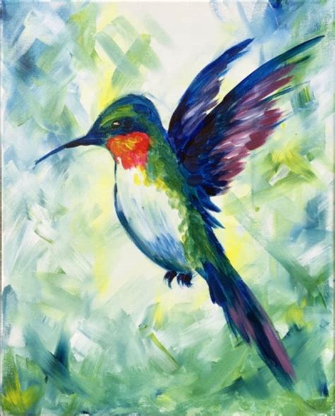 Pin By Cate Casper On Art Is Life Hummingbird Painting Painting