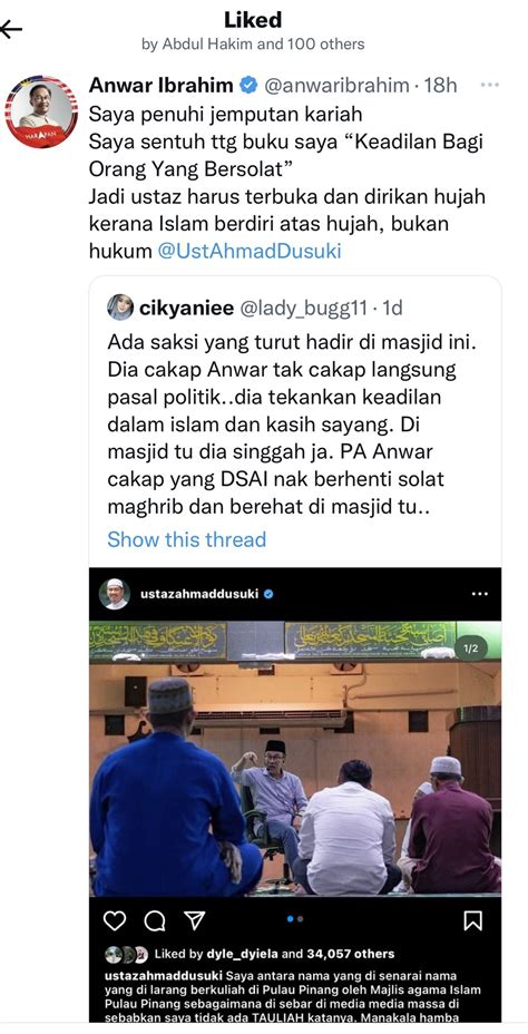 Ustaz Ahmad Dusuki Abd Rani On Twitter Hujjahnya Saudara