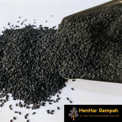 Jual Wijen Hitam Black Sesame Seed 1 Kg Shopee Indonesia