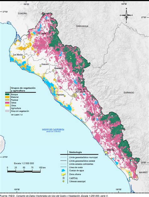 SINALOA Vegetacion Y Fauna Silvestre Sinaloa