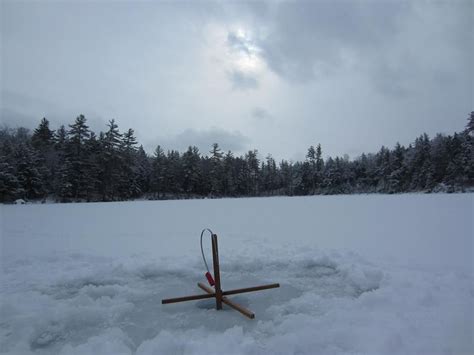 Ice fishing on Newfound Lake, NH. | Winter scenery, Scenery, Lake