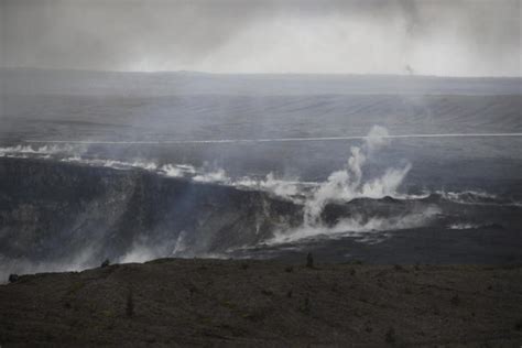 Volcanic eruption in Hawaii