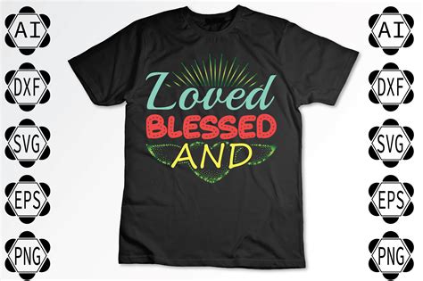 loved  blessed graphic  bigteam creative fabrica