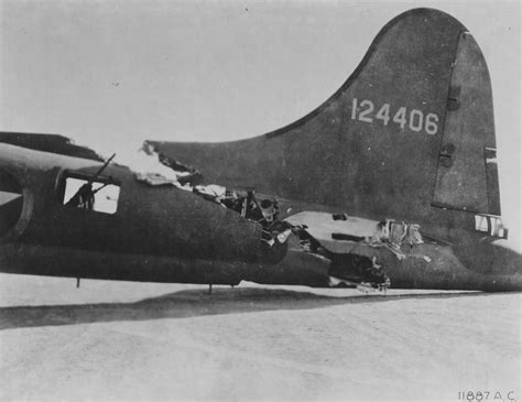 Photo Us B 17f Fortress All American” Of 414th Bs 97th Bg On The