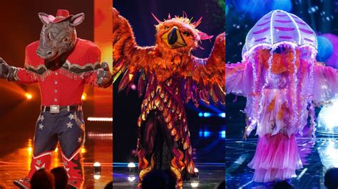 The Masked Singer Spoilers Tonights Contestants And Songs As Two Are Unmasked In Semi Final