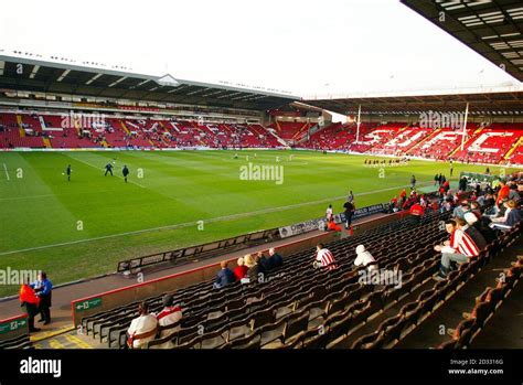 Sheffield United football ground, Bramall Lane, in Sheffield Stock ...